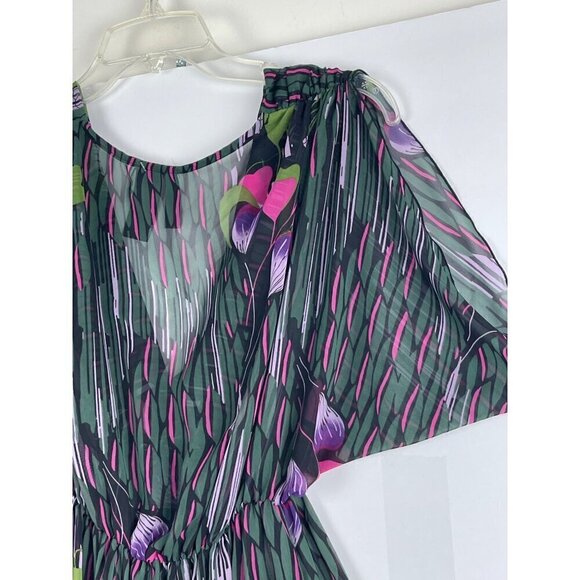 Bison Bisou womens casual sheer top medium NEW - Picture 1 of 7
